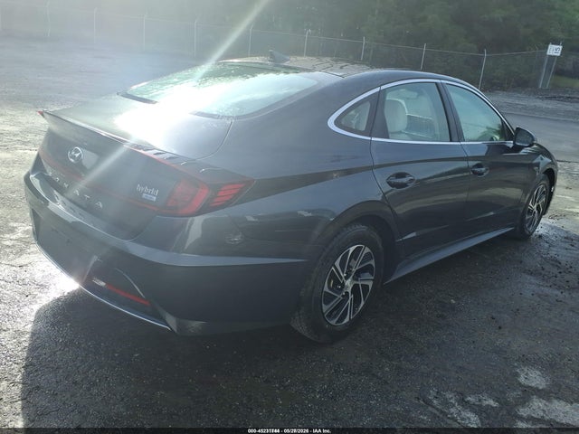 Auction sale of the 2021 Hyundai Sonata Blue, vin: KMHL24JJ5MA030421, lot number: 45231744