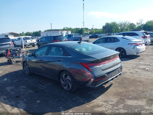 2025 Hyundai Elantra Hybrid Limited მანქანა იყიდება აუქციონზე, vin: KMHLN4DJ5SU129562, აუქციონის ნომერი: 45231789