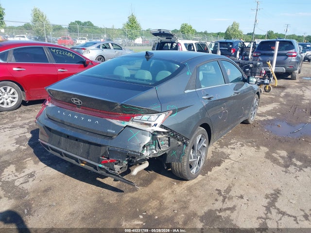 2025 Hyundai Elantra Hybrid Limited მანქანა იყიდება აუქციონზე, vin: KMHLN4DJ5SU129562, აუქციონის ნომერი: 45231789