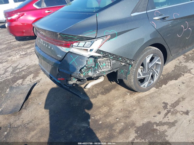 2025 Hyundai Elantra Hybrid Limited მანქანა იყიდება აუქციონზე, vin: KMHLN4DJ5SU129562, აუქციონის ნომერი: 45231789