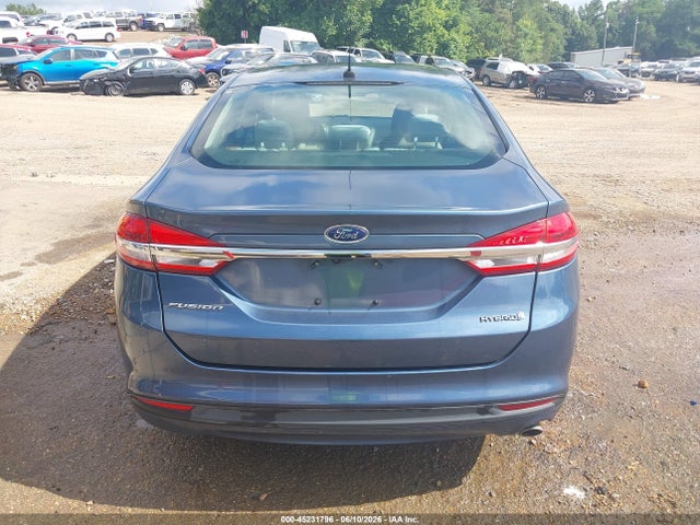 45231796 :رقم المزاد ، 3FA6P0UU2JR273676 vin ، 2018 Ford Fusion Hybrid S مزاد بيع