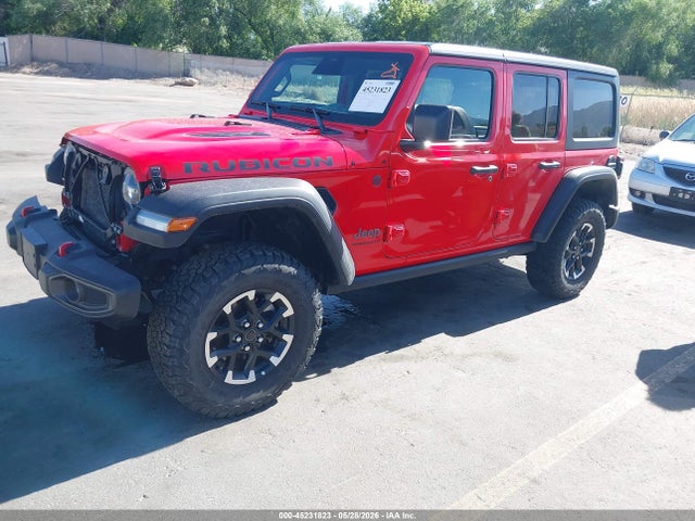 2025 Jeep Wrangler 4-door Rubicon 4x4 მანქანა იყიდება აუქციონზე, vin: 1C4PJXFN0SW663852, აუქციონის ნომერი: 45231823