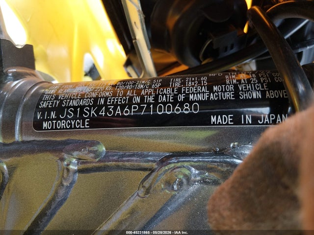 Suzuki Dr-z400 S 2023 JS1SK43A6P7100680 Image 10