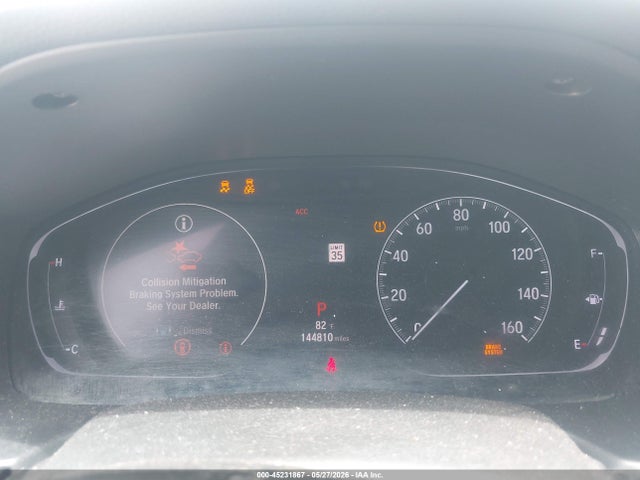 45231867 :رقم المزاد ، 1HGCV1F90JA186436 vin ، 2018 Honda Accord Touring مزاد بيع