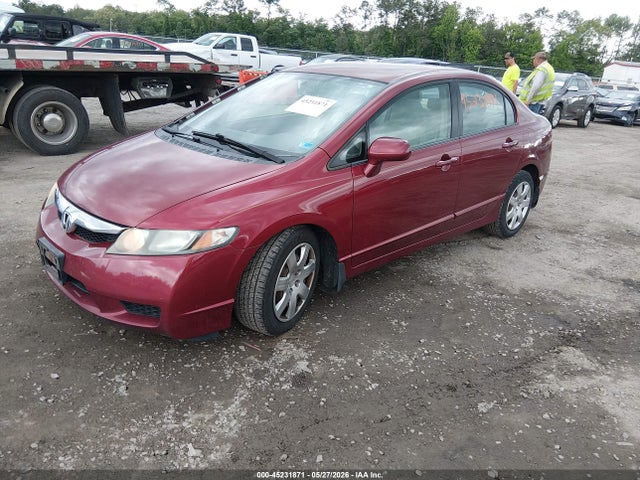 Продажа на аукционе авто 2010 Honda Civic Lx, vin: 2HGFA1F56AH548373, номер лота: 45231871