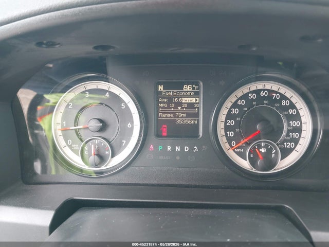 2018 Ram 1500 Tradesman  4x4 5'7 Box მანქანა იყიდება აუქციონზე, vin: 1C6RR7KG7JS291528, აუქციონის ნომერი: 45231874