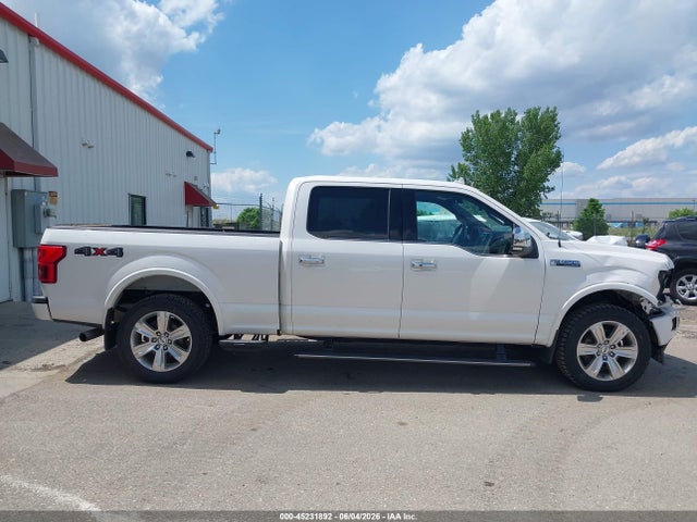 Aukcja sprzedaży 2018 Ford F-150 Platinum, vin: 1FTFW1EG3JFD06547, numer aukcji: 45231892