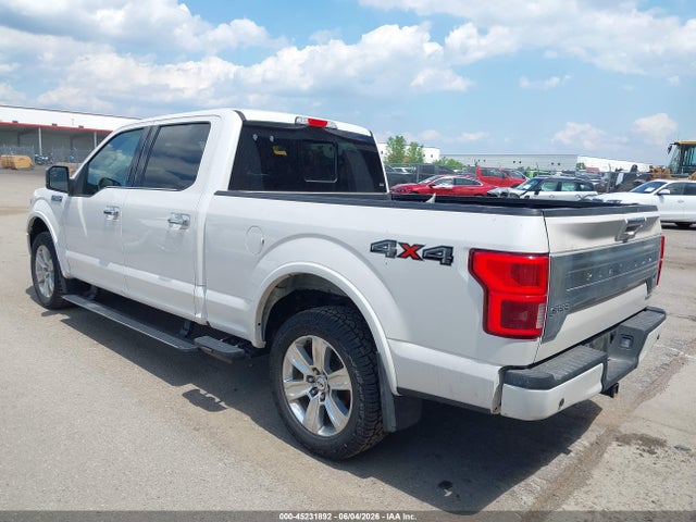 Aukcja sprzedaży 2018 Ford F-150 Platinum, vin: 1FTFW1EG3JFD06547, numer aukcji: 45231892