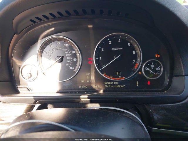 2013 Bmw 550i მანქანა იყიდება აუქციონზე, vin: WBAFR9C52DDX80753, აუქციონის ნომერი: 45231937