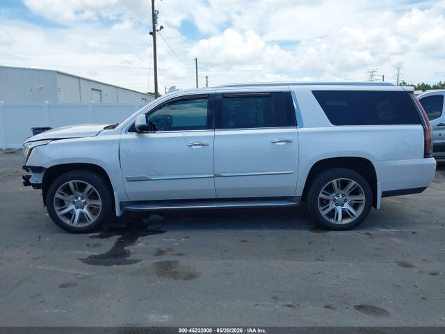45232008 :رقم المزاد ، 1GYS3HKJ8GR361285 vin ، 2016 Cadillac Escalade Esv Luxury Collection مزاد بيع