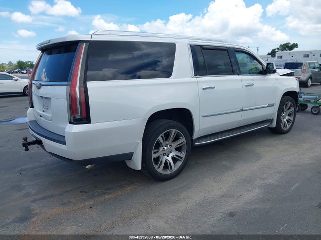 45232008 :رقم المزاد ، 1GYS3HKJ8GR361285 vin ، 2016 Cadillac Escalade Esv Luxury Collection مزاد بيع