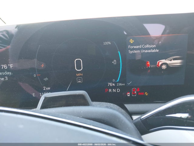 2025 Cadillac Optiq Luxury 2 Awd მანქანა იყიდება აუქციონზე, vin: 3GYK3DMR9SS150842, აუქციონის ნომერი: 45232089