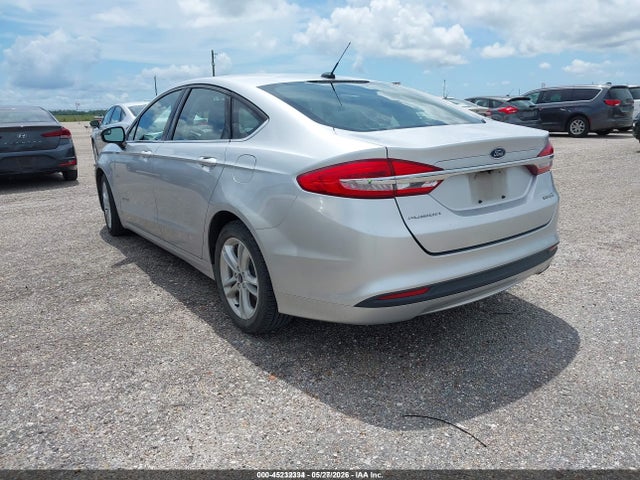 3FA6P0UU7JR278954 Ford Fusion Hybrid S