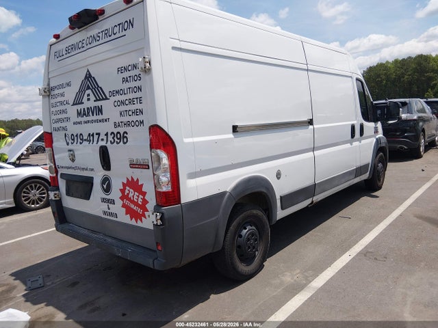 Продажа на аукционе авто 2016 Ram Promaster 2500 High Roof, vin: 3C6TRVDG8GE128129, номер лота: 45232461