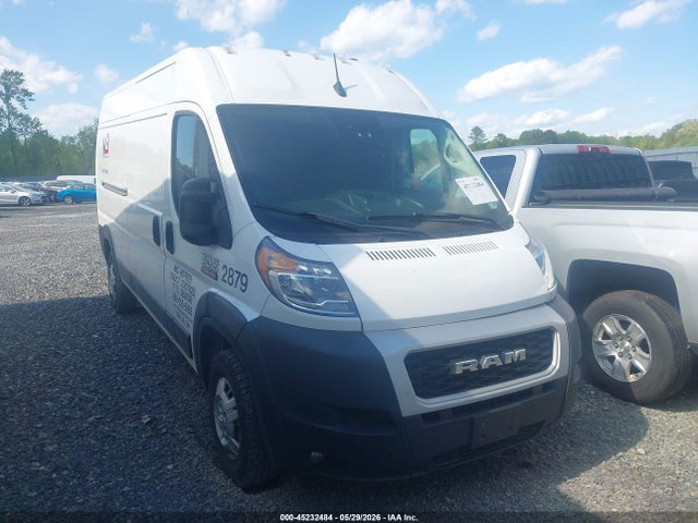 45232484 :رقم المزاد ، 3C6LRVDG7NE119452 vin ، 2022 Ram Promaster 2500 High Roof 159 Wb مزاد بيع