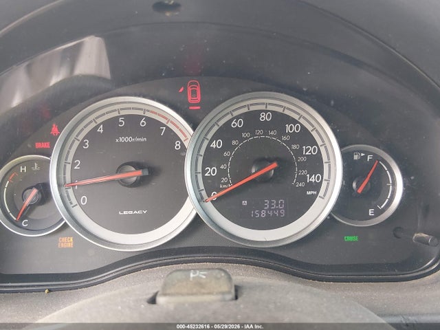 45232616 :رقم المزاد ، 4S3BP616456390129 vin ، 2005 Subaru Legacy 2.5i مزاد بيع