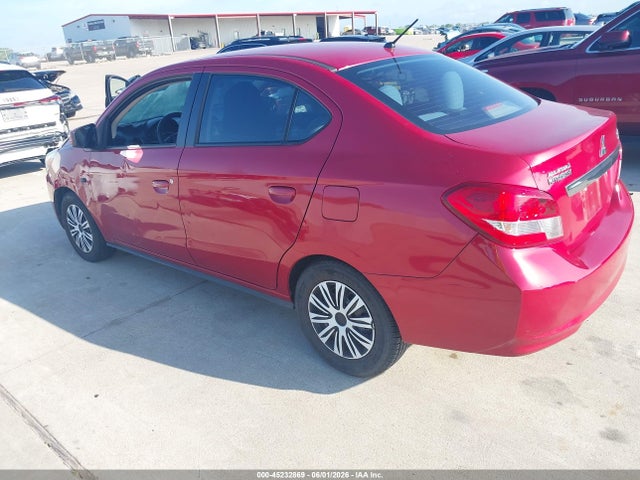 2019 Mitsubishi Mirage G4 Es მანქანა იყიდება აუქციონზე, vin: ML32F3FJ0KHF00758, აუქციონის ნომერი: 45232869