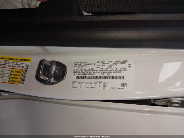 Aukcja sprzedaży 2021 Ford Escape Se Hybrid, vin: 1FMCU0BZ0MUA09398, numer aukcji: 45232942
