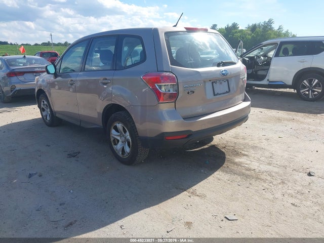 2015 Subaru Forester 2.5i მანქანა იყიდება აუქციონზე, vin: JF2SJAAC2FG477048, აუქციონის ნომერი: 45233021