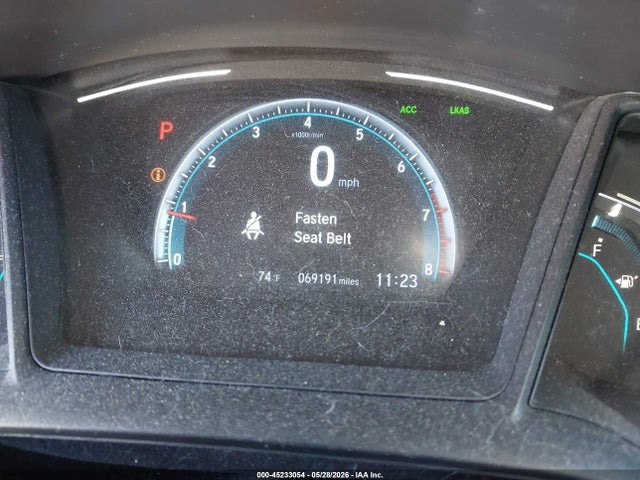Aukcja sprzedaży 2019 Honda Civic Lx, vin: 19XFC2F63KE022707, numer aukcji: 45233054