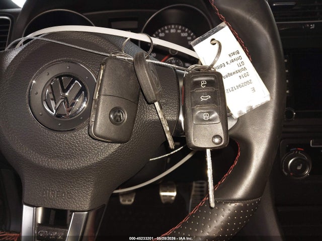 Aukcja sprzedaży 2014 Volkswagen Gti Driver's Edition, vin: WVWGD7AJ7EW010399, numer aukcji: 45233201