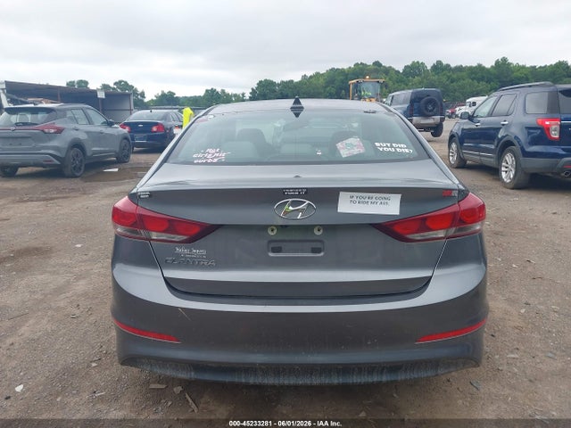Продаж на аукціоні авто 2018 Hyundai Elantra Sel, vin: 5NPD84LF9JH301209, номер лоту: 45233281