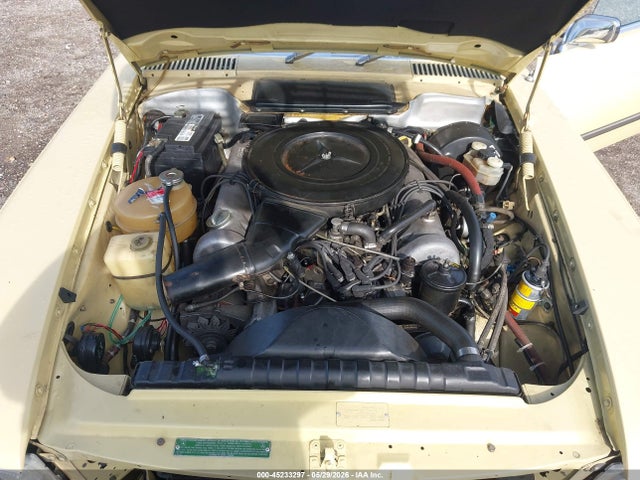 45233297 :رقم المزاد ، 10704412020760 vin ، 1974 Mercedes-benz Sl Convertible مزاد بيع