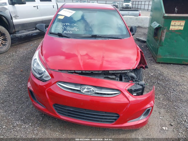 45233404 :رقم المزاد ، KMHCT5AE2GU267473 vin ، 2016 Hyundai Accent Se مزاد بيع