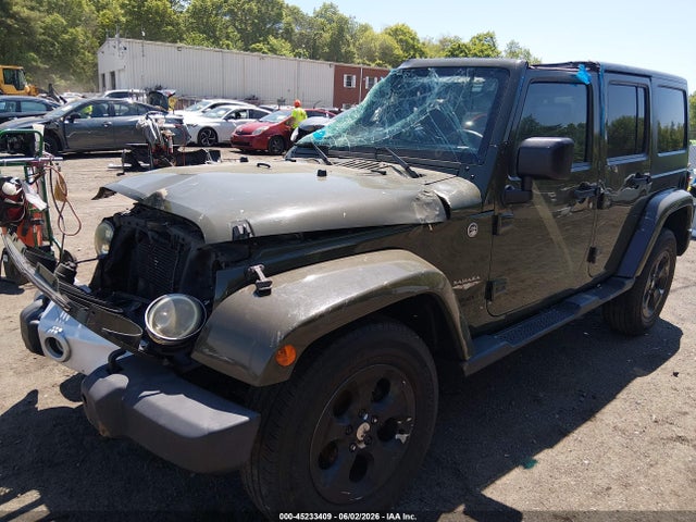 2015 Jeep Wrangler Unlimited Sahara მანქანა იყიდება აუქციონზე, vin: 1C4HJWEG4FL538118, აუქციონის ნომერი: 45233409