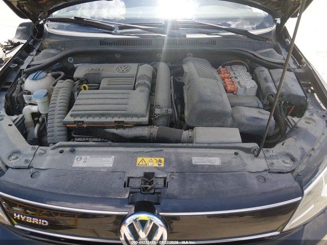 2015 Volkswagen Jetta Hybrid Sel Premium მანქანა იყიდება აუქციონზე, vin: 3VW637AJ4FM408375, აუქციონის ნომერი: 45233456