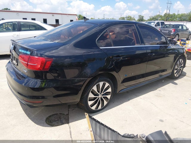 2015 Volkswagen Jetta Hybrid Sel Premium მანქანა იყიდება აუქციონზე, vin: 3VW637AJ4FM408375, აუქციონის ნომერი: 45233456
