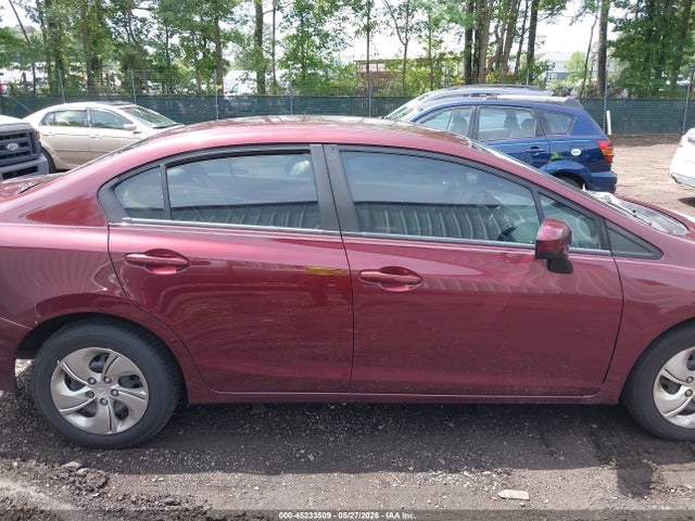 Продаж на аукціоні авто 2014 Honda Civic Lx, vin: 2HGFB2F58EH516260, номер лоту: 45233509