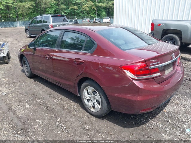 Продаж на аукціоні авто 2014 Honda Civic Lx, vin: 2HGFB2F58EH516260, номер лоту: 45233509