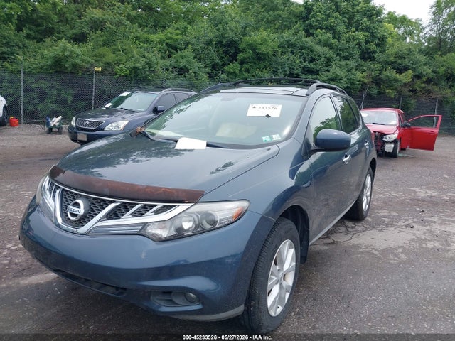 2013 Nissan Murano Sl მანქანა იყიდება აუქციონზე, vin: JN8AZ1MW8DW320060, აუქციონის ნომერი: 45233526