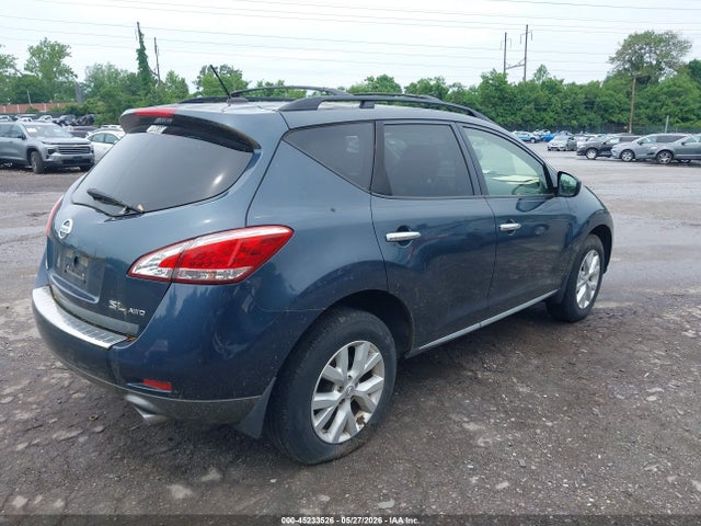 2013 Nissan Murano Sl მანქანა იყიდება აუქციონზე, vin: JN8AZ1MW8DW320060, აუქციონის ნომერი: 45233526