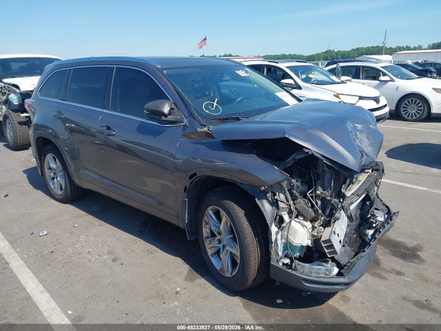 Продаж на аукціоні авто 2015 Toyota Highlander Limited Platinum V6, vin: 5TDDKRFHXFS082287, номер лоту: 45233527