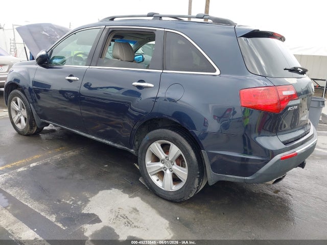 45233545 :رقم المزاد ، 2HNYD2H62AH523054 vin ، 2010 Acura Mdx Technology Package مزاد بيع