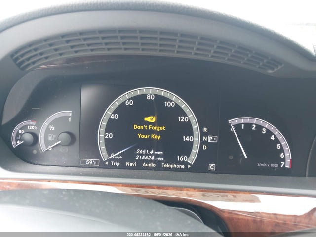 45233562 :رقم المزاد ، WDDNG8GB5AA327681 vin ، 2010 Mercedes-benz S 550 4matic مزاد بيع