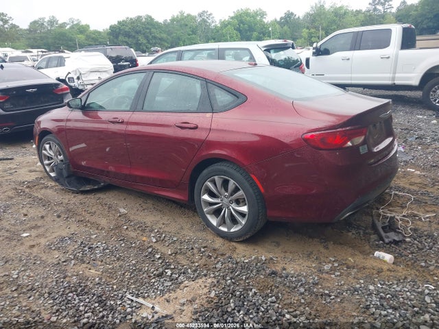 2015 Chrysler 200 S მანქანა იყიდება აუქციონზე, vin: 1C3CCCBB7FN675817, აუქციონის ნომერი: 45233594