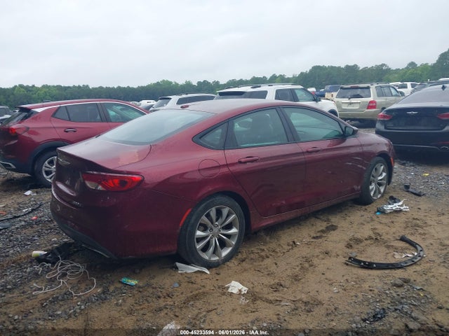 2015 Chrysler 200 S მანქანა იყიდება აუქციონზე, vin: 1C3CCCBB7FN675817, აუქციონის ნომერი: 45233594