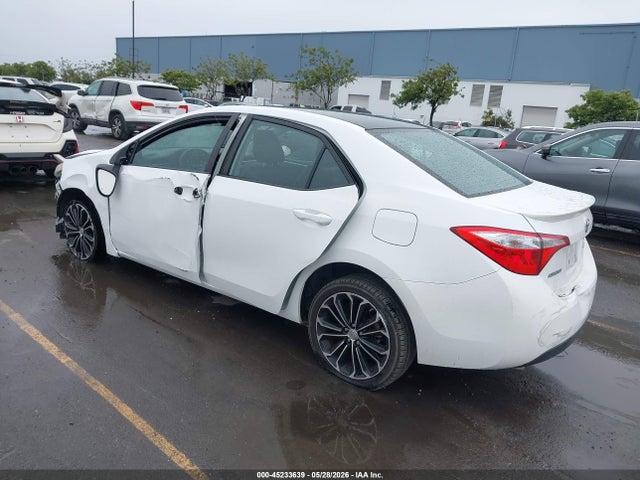 45233639 :رقم المزاد ، 2T1BURHE9FC329439 vin ، 2015 Toyota Corolla S Plus مزاد بيع