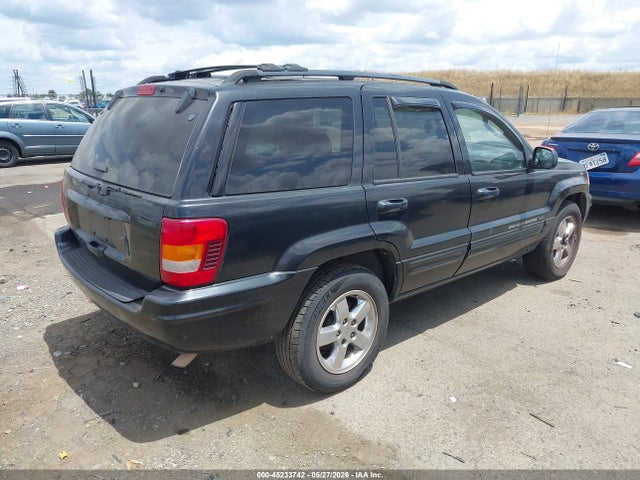 2004 Jeep Grand Cherokee Limited მანქანა იყიდება აუქციონზე, vin: 1J4GX58S34C250974, აუქციონის ნომერი: 45233742