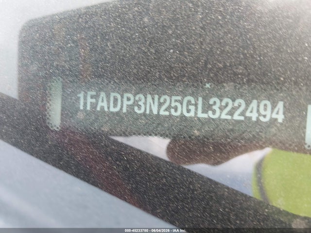 Продаж на аукціоні авто 2016 Ford Focus Titanium, vin: 1FADP3N25GL322494, номер лоту: 45233780