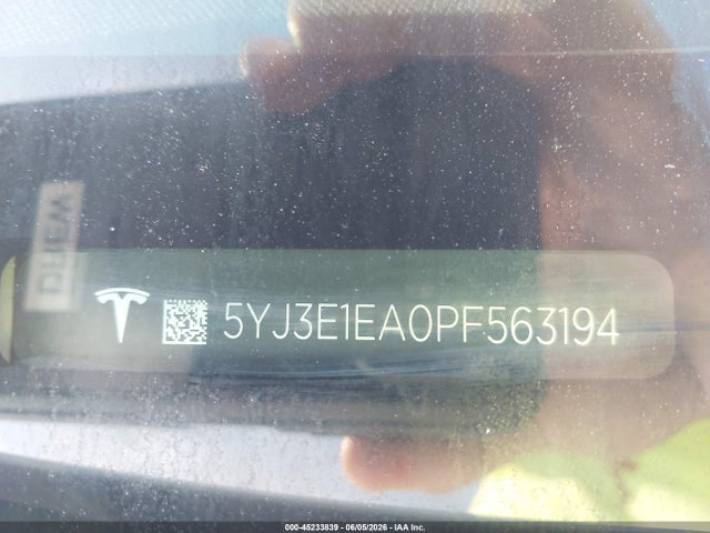 Tesla Model 3 Rear-wheel Drive 2023 5YJ3E1EA0PF563194 Image 22