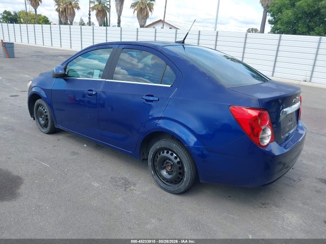 Aukcja sprzedaży 2013 Chevrolet Sonic Lt Auto, vin: 1G1JC5SBXD4142497, numer aukcji: 45233910