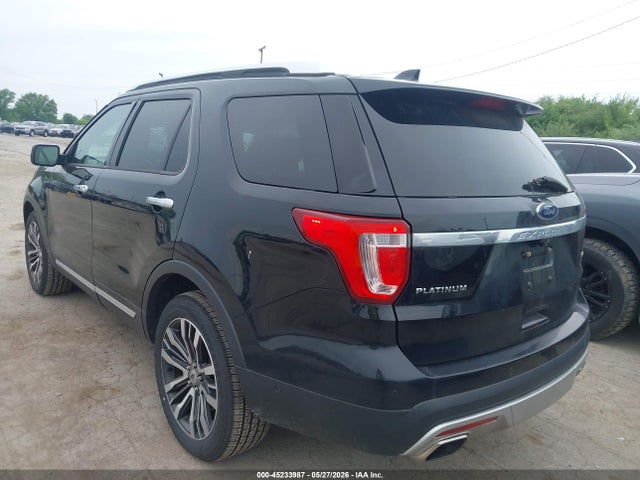 2017 Ford Explorer Platinum მანქანა იყიდება აუქციონზე, vin: 1FM5K8HT1HGA56749, აუქციონის ნომერი: 45233987