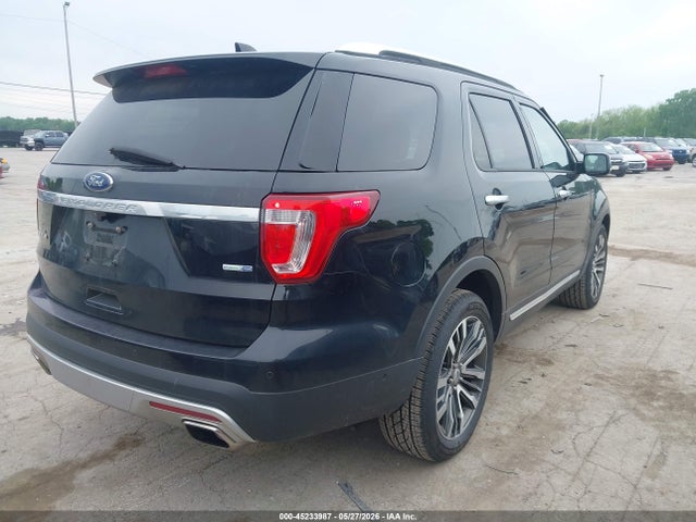 2017 Ford Explorer Platinum მანქანა იყიდება აუქციონზე, vin: 1FM5K8HT1HGA56749, აუქციონის ნომერი: 45233987