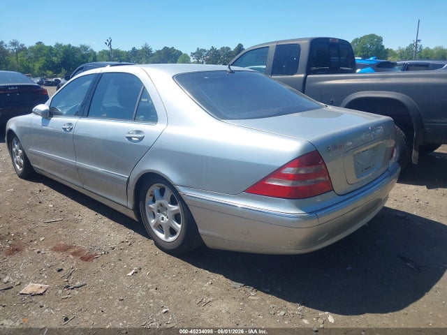 Aukcja sprzedaży 2001 Mercedes-benz S 500, vin: WDBNG75JX1A141776, numer aukcji: 45234098
