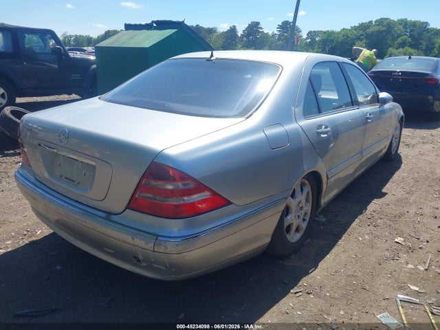 Aukcja sprzedaży 2001 Mercedes-benz S 500, vin: WDBNG75JX1A141776, numer aukcji: 45234098