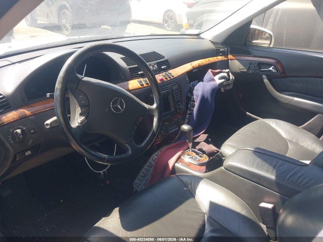 Aukcja sprzedaży 2001 Mercedes-benz S 500, vin: WDBNG75JX1A141776, numer aukcji: 45234098